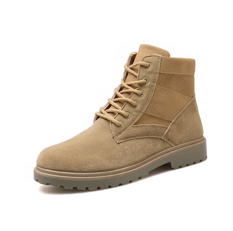 suede military boots